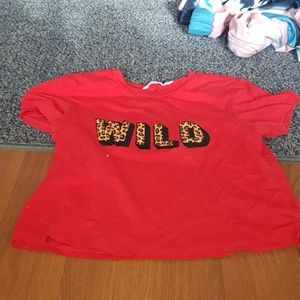 Red t shirt